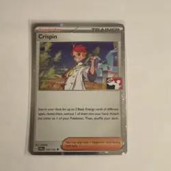 Pokemon TCG Crispin 133/142 Cosmos Holo Prize Pack Series 7 Trading Card TCG - Image 1