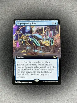 Repurposing Bay - Extended Art - DFT 0380 - MTG Aetherdrift Regular - Image 1