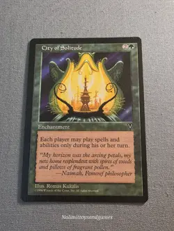 MTG Visions City of Solitude Magic The Gathering Rare - Image 1