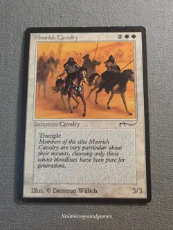 MTG Arabian Nights Moorish Cavalry (Light) Magic The Gathering Common - Image 1