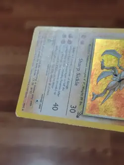 Kabutops - PL! Holo Rare - Vintage WotC 1999 English 9/62 Fossil Pokemon Card - Image 5