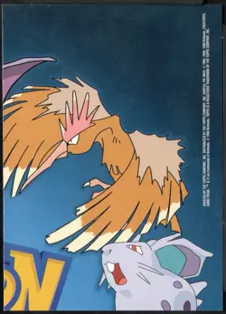 topps Pokemon Auto Signed Stuart Zagnit TV7 Professor Oak Rainbow Foil TV Puzzle - Image 2