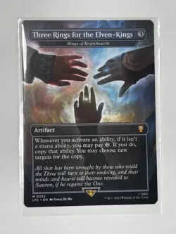 MTG Three Rings for the Elven-Kings - Rings of Brighthearth Commander (M0352) - Image 1