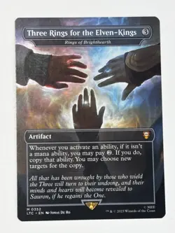MTG Three Rings for the Elven-Kings - Rings of Brighthearth Commander (M0352) - Image 4