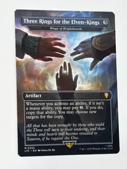 MTG Three Rings for the Elven-Kings - Rings of Brighthearth Commander (M0352) - Image 5