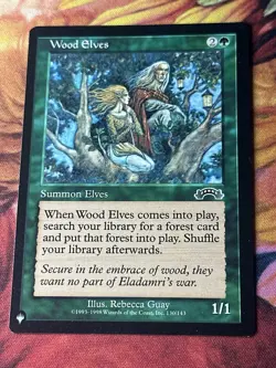 MTG Wood Elves ** Exodus ** English (MP) - Image 3
