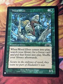 MTG Wood Elves ** Exodus ** English (MP) - Image 4