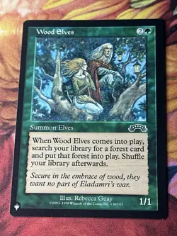 MTG Wood Elves ** Exodus ** English (MP) - Image 5