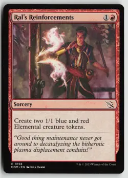 Ral's Reinforcements LP 158 March of the Machine Magic: The Gathering - Image 1