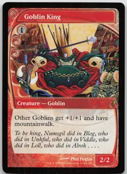 Goblin King (Future Sight) Mystery Booster 2 191 NM R - Image 1