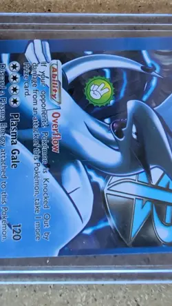 Lugia EX 134/135 Team Plasma Storm Holo Card Pokemon TCG Brazilian Rare SP LP - Image 3