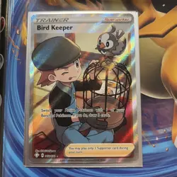 Bird Keeper 066/072 Full Art Pokemon TCG Shining Fates RARE PACK-FRESH - Image 1