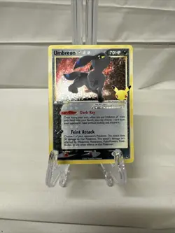 Pokemon Celebrations Umbreon Gold Star #17/17 Classic Collection Holo EX - Image 1