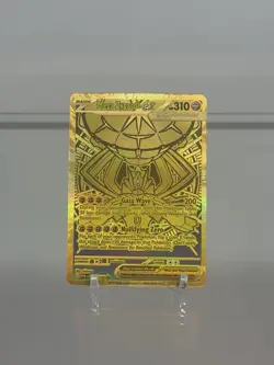 Pokemon TCG Perfect Order Hyper Rare Gold Mega Zygarde EX Full Art 124/088 - Image 1