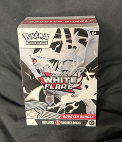 POKEMON TCG WHITE FLARE booster bundle factory sealed ULTRA RARE SIR Reshiram - Image 1