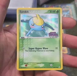 Pokemon TCG Surskit Holon Phantoms 82/110 Reverse Holo Common 40 HP EN - Image 1
