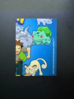 Signed Eric Stuart Pokemon Topps TV10 James Rainbow Holo Animation Autograph - Image 4