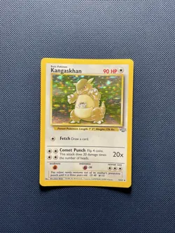 (HP) Kangaskhan Jungle 5/64 Holo Unlimited Holo Rare Pokemon TCG - Image 1