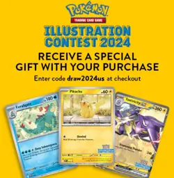 Feraligatr 213 Pikachu 214 SVP Toxtricity 215 Pokemon Illustration Contest 2024 - Image 3