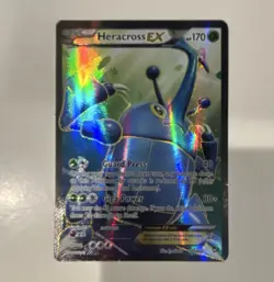 The Pokemon Company Heracross EX Furious Fists 105/111 Ultra Rare Full Art Holo - Image 1