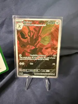 The Pokemon Company Scizor 205/197 SV03 Obsidian Flames Holo Rare 140 HP Stage 1 - Image 1