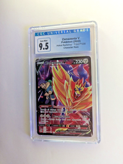 CGC 9.5 Pokemon TCG Zamazenta V Character Rare TG22/TG30 Astral Radiance - Image 1