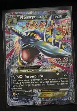 M Sharpedo EX XY200 XY Holo Pokemon TCG - Image 1