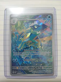 Frogadier 89/86 Illustration Rare, Chaos Rising, Full Art Holo, Pokemon TCG, NM - Image 1