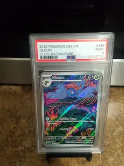 2023 Pokemon Obf En Gloom Illustration Rare Psa 9 - Image 1