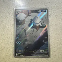 FAST SHIP! Snover 140/132 IR Pokemon Mega Evolution NM! Good Centering! - Image 1
