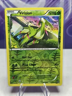 POKEMON VIRIZION 12/98 REVERSE HOLO RARE NM - Image 1