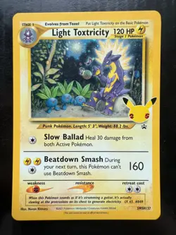 Pokemon Light Toxtricity SWSH137 SWSH: Sword & Shield Promo Cards Holo (LP) - Image 1