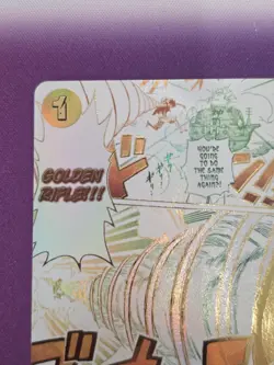 Gum-Gum Golden Rifle-Alt Art-OP15-116 Adventure on Kami's Island One Piece TCG! - Image 2