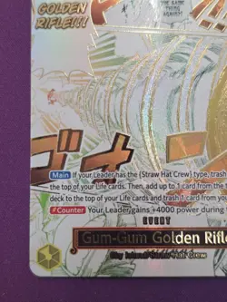 Gum-Gum Golden Rifle-Alt Art-OP15-116 Adventure on Kami's Island One Piece TCG! - Image 4