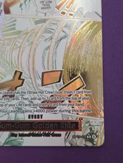 Gum-Gum Golden Rifle-Alt Art-OP15-116 Adventure on Kami's Island One Piece TCG! - Image 5