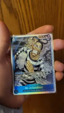 Mr.3(Galdino) OP16-056 SR The Time of Battle Foil English One Piece NM - Image 1