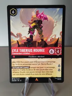 Carte LORCANA FR - Chapitre 12 103/204 Lyle Tiberius Rourke - Rare non Foil Neuf - Image 1