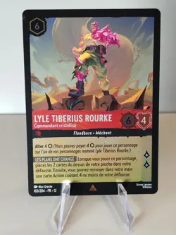 Carte LORCANA FR - Chapitre 12 103/204 Lyle Tiberius Rourke - Rare ✨FOIL✨Neuf - Image 1