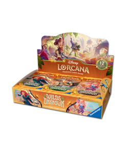 Disney Lorcana TCG – Wilds Unknown Booster Display ENGLISCH | 24 Booster Packs - Image 1