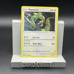 Pokemon TCG Rayquaza SWSH029 SWSH: Sword & Shield Promo Cards NM - Image 1