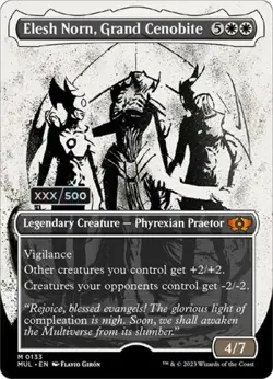 Elesh Norn, Grand Cenobite (Serialized) -Foil Near Mint MTG - Image 1