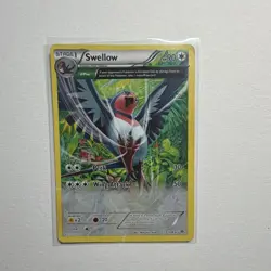 Pokemon XY BREAKthrough BREAK Holo 4-Card Lot Salamence/Swellow/Natu EN 2015 - Image 5