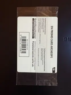 Pokemon Field Museum Archeops Fossil Promo Card - Sealed & In Hand - Image 2