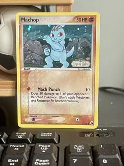 Machop 57/92 Reverse Holo Legend Maker - Pokemon Card - Image 1