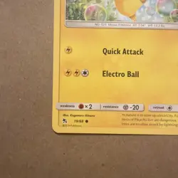 Pikachu 19/68 Hidden Fates Regular Common Non-Holo Card 2019 0143 - Image 5
