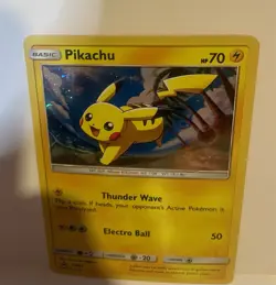 The Pokemon Company Pikachu SM81 SM Promo Holo Basic Pokemon TCG Card 70 HP - Image 3