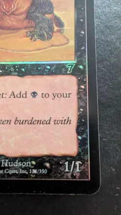 Blood Pet 7th Edition Foil Magic Card MTG - Image 4