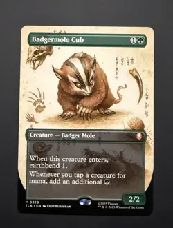 Badgermole Cub (Borderless) #326 Avatar: The Last Airbender - Image 1