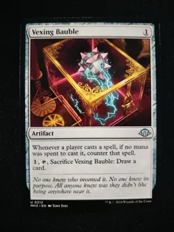 MTG Vexing Bauble 0212 Modern Horizons 3 NM - Image 1