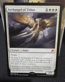 Archangel of Tithes -- Magic the Gathering -- Origins - Image 1